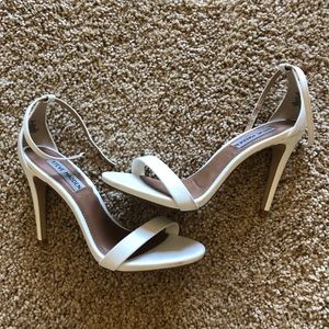 White Steve Madden Heels